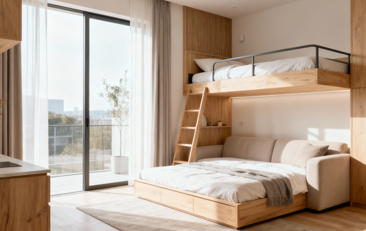 Live Comfortably in Small Spaces: How Multi-Functional Beds Transform Your Home