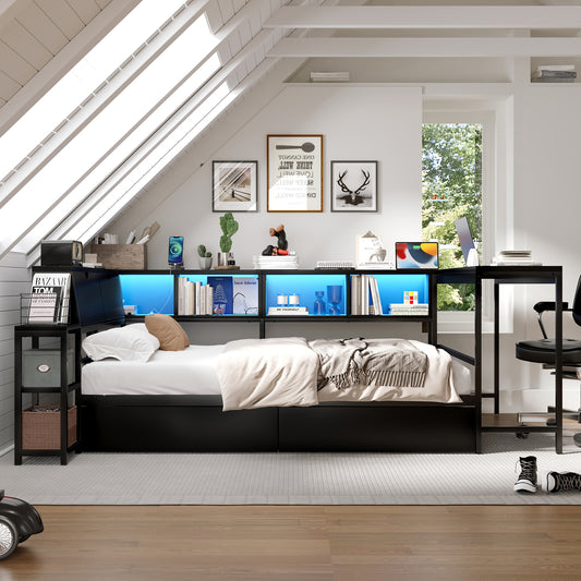 twin,black