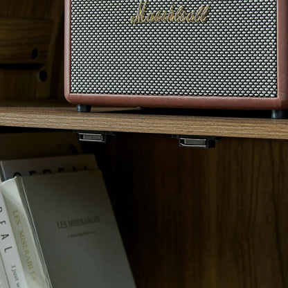 ArchedCabinetTopShelfwithSpeakerDisplay