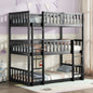 Black_triple_bunk_bed_with_ladders_guardrails_and_rubberwood_frame