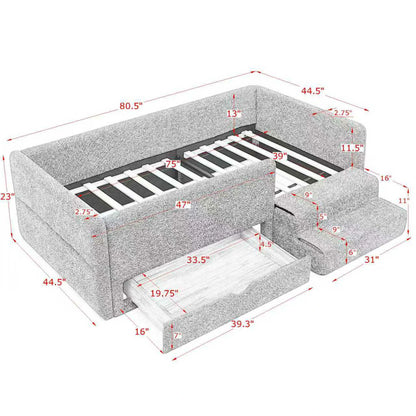 Detailedsizediagramshowingoveralldimensions_storagedrawercapacity_andstepstoolmeasurementsforpreciseroomplanning.