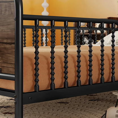 Metalsafetyguardraildetailforkidsbedsturdyandsecuredesign