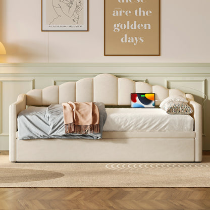 Softvelvetdaybedwithergonomicbackrestdesign_offeringcomfortforlounging_reading_orrelaxing.