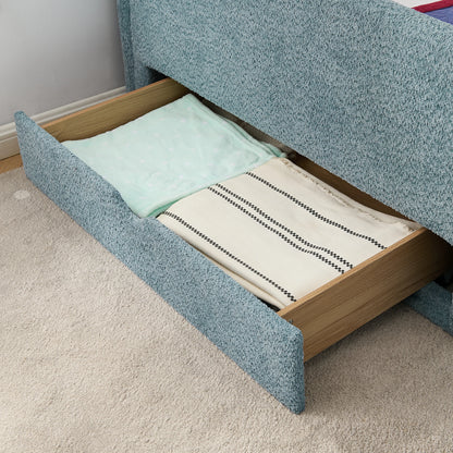Spaciouspull-outdrawerprovidesconvenientstorageforblankets_clothes_andessentials_helpingkeepkids_roomsneatandclutter-free.