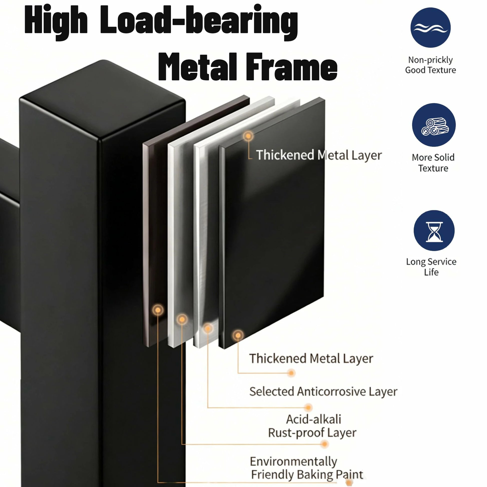 Thisloftbedfeaturesaheavy-duty_reinforcedmetalframethatissafeanddurable_ensuringlong-lastingusesoyoucanenjoyitwithpeaceofmindandshopwithconfide