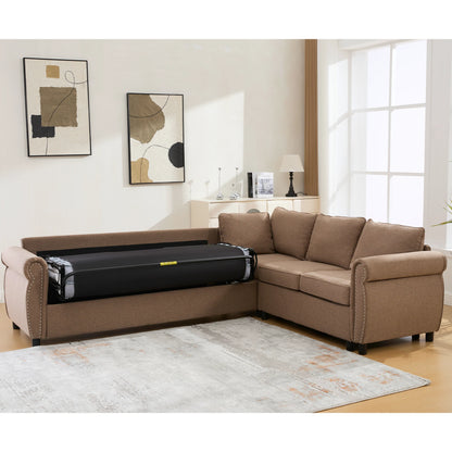 brown-sectional-sleeper-sofa-pull-out-mechanism-living-room.