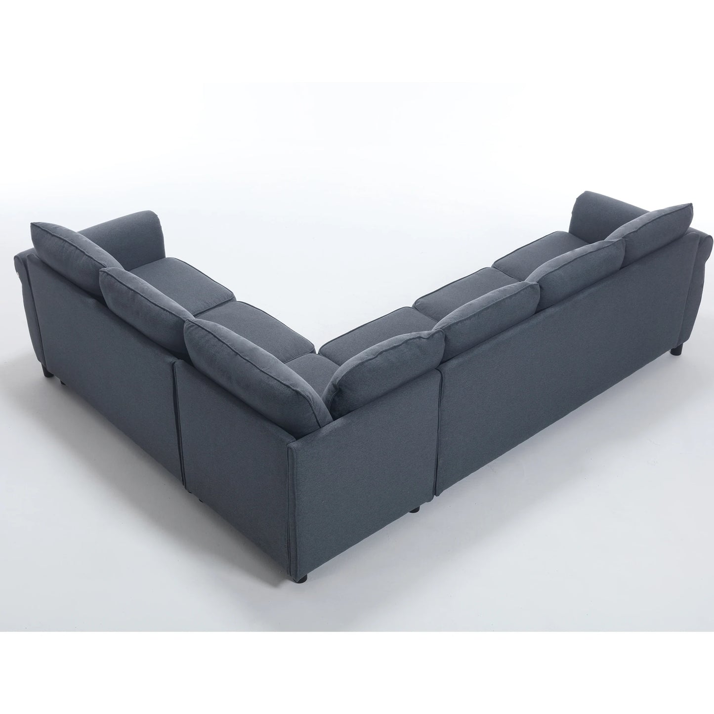 dark-blue-l-shaped-sectional-sofa-back-view-white-background