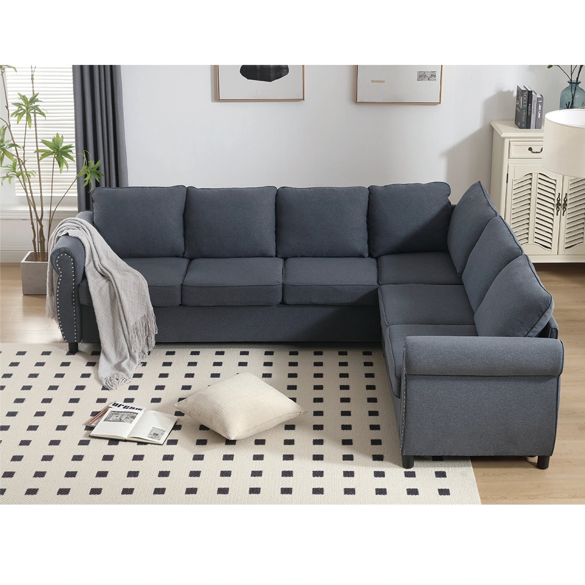 dark-blue-l-shaped-sectional-sofa-front-side-view.