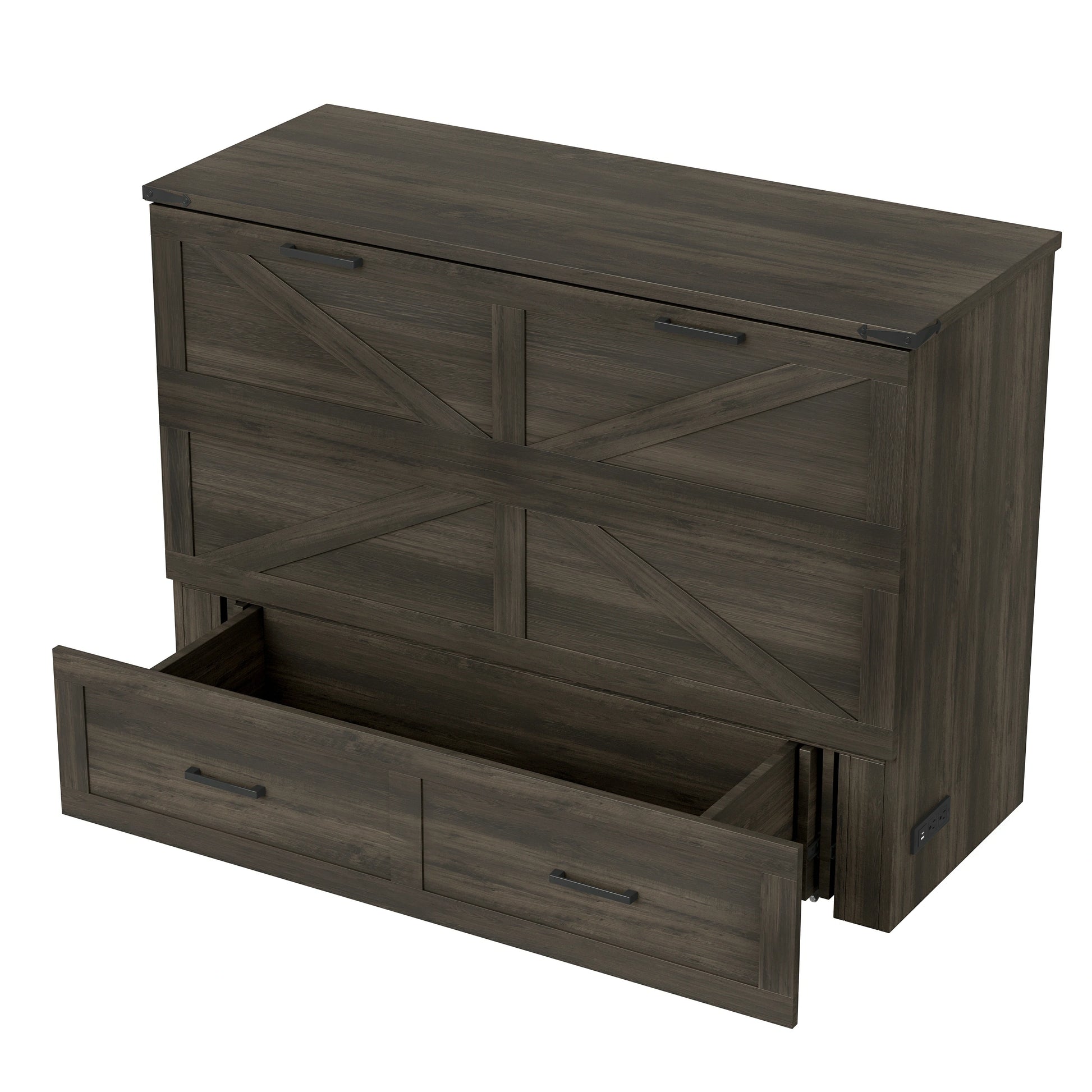 farmhousefullsizestoragebedwithdrawersdarkwoodplatformbedwithlargestoragedrawer