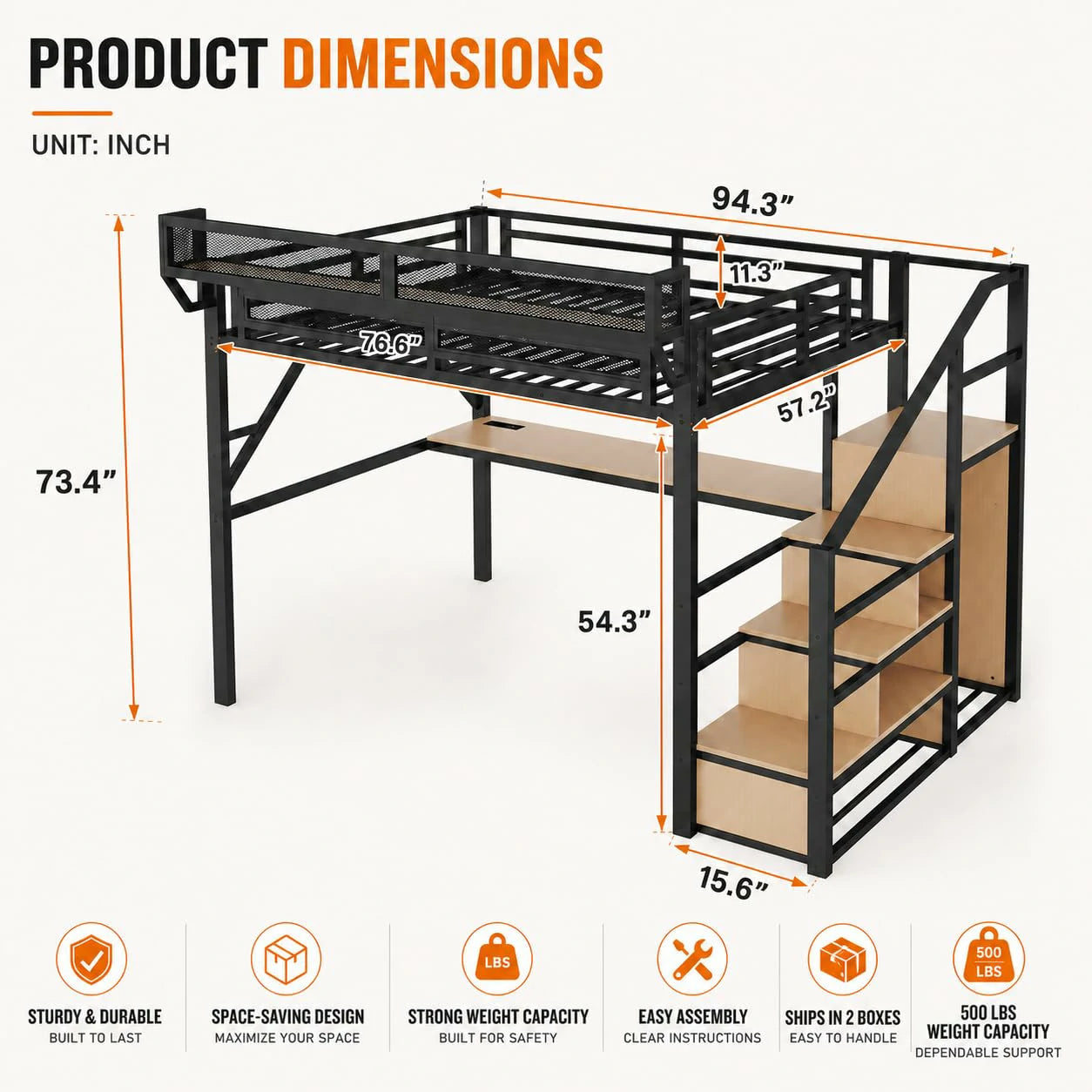 full-metal-loft-bed-dimensions-94-3-inch-length-with-desk.