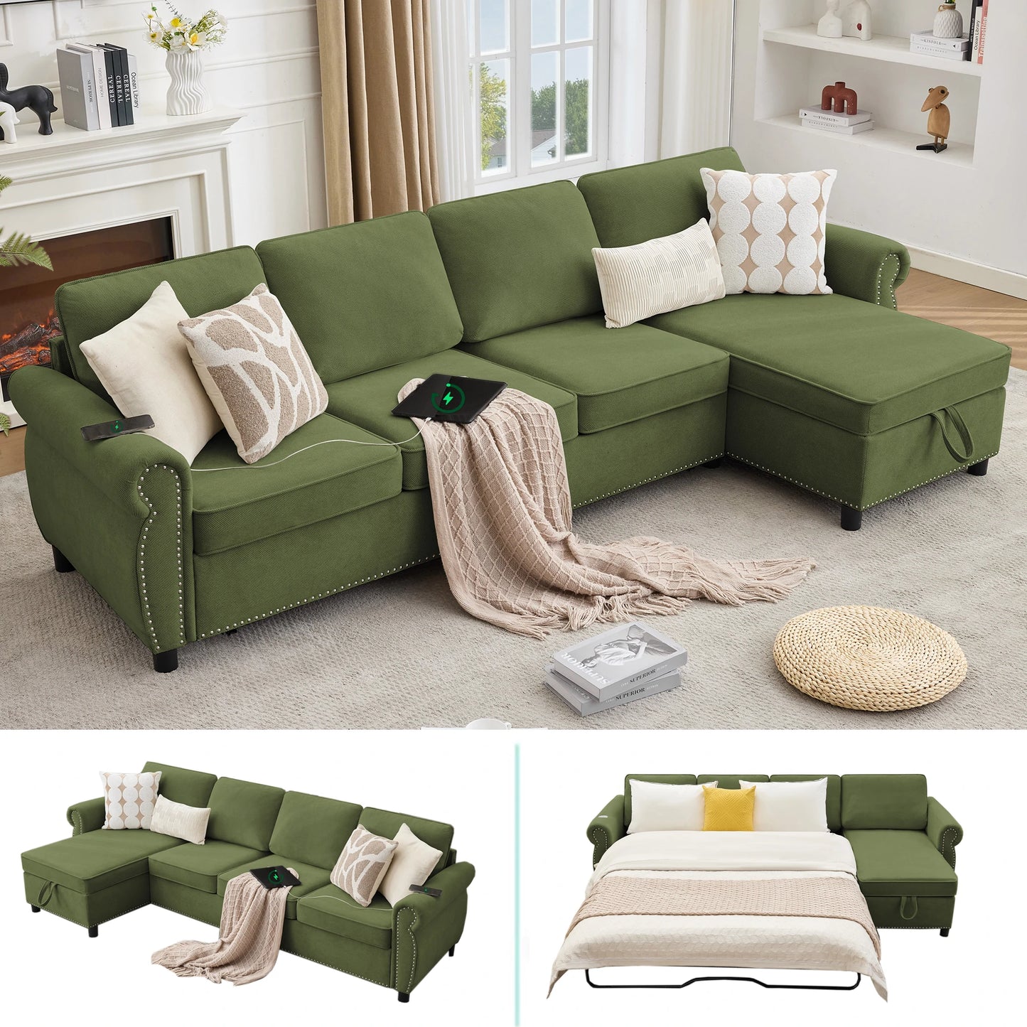 green-pull-out-sleeper-sectional-sofa-sofa-and-bed-modes