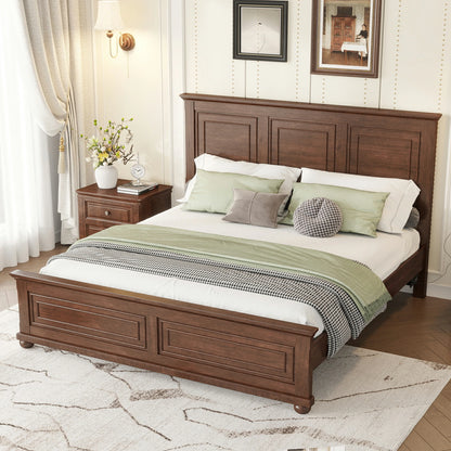 mirightone-king-wood-platform-bed-frame-walnut-angle-view