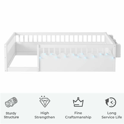 montessori-floor-bed-storage-bookshelf-side-rail