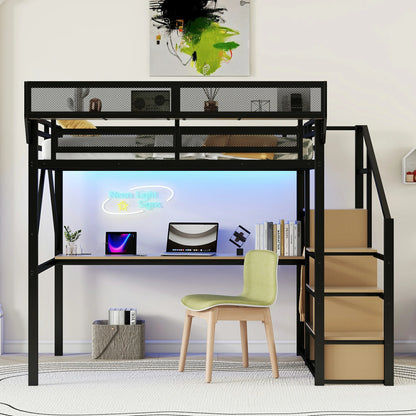 smart-storage-full-metal-loft-bed-with-desk-stairs-wardrobe