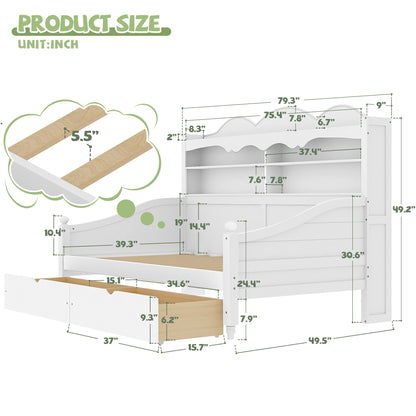 twin-daybed-size-chart-with-storage-headboard-drawers