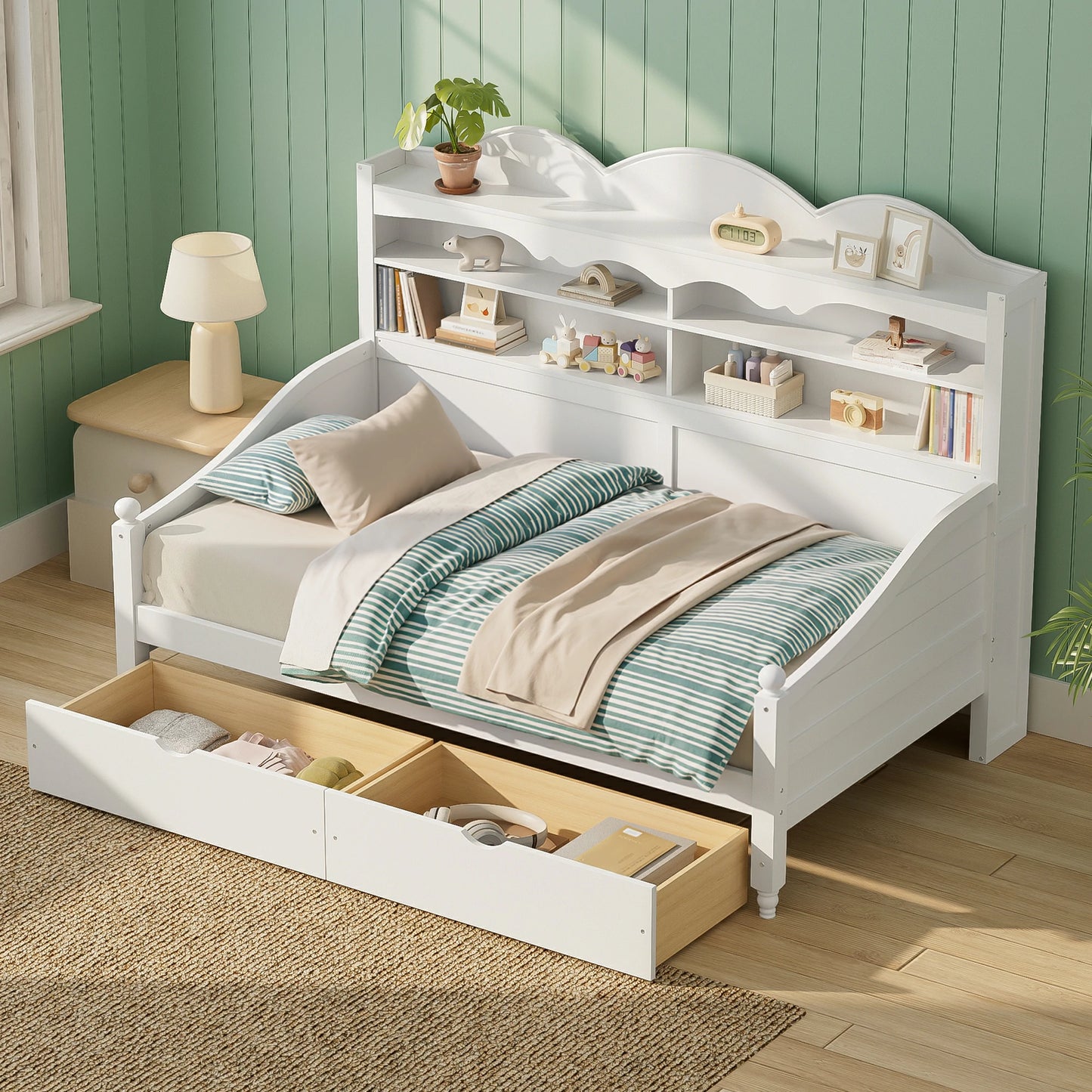 twin-daybed-with-bookcase-headboard-and-2-storage-drawers