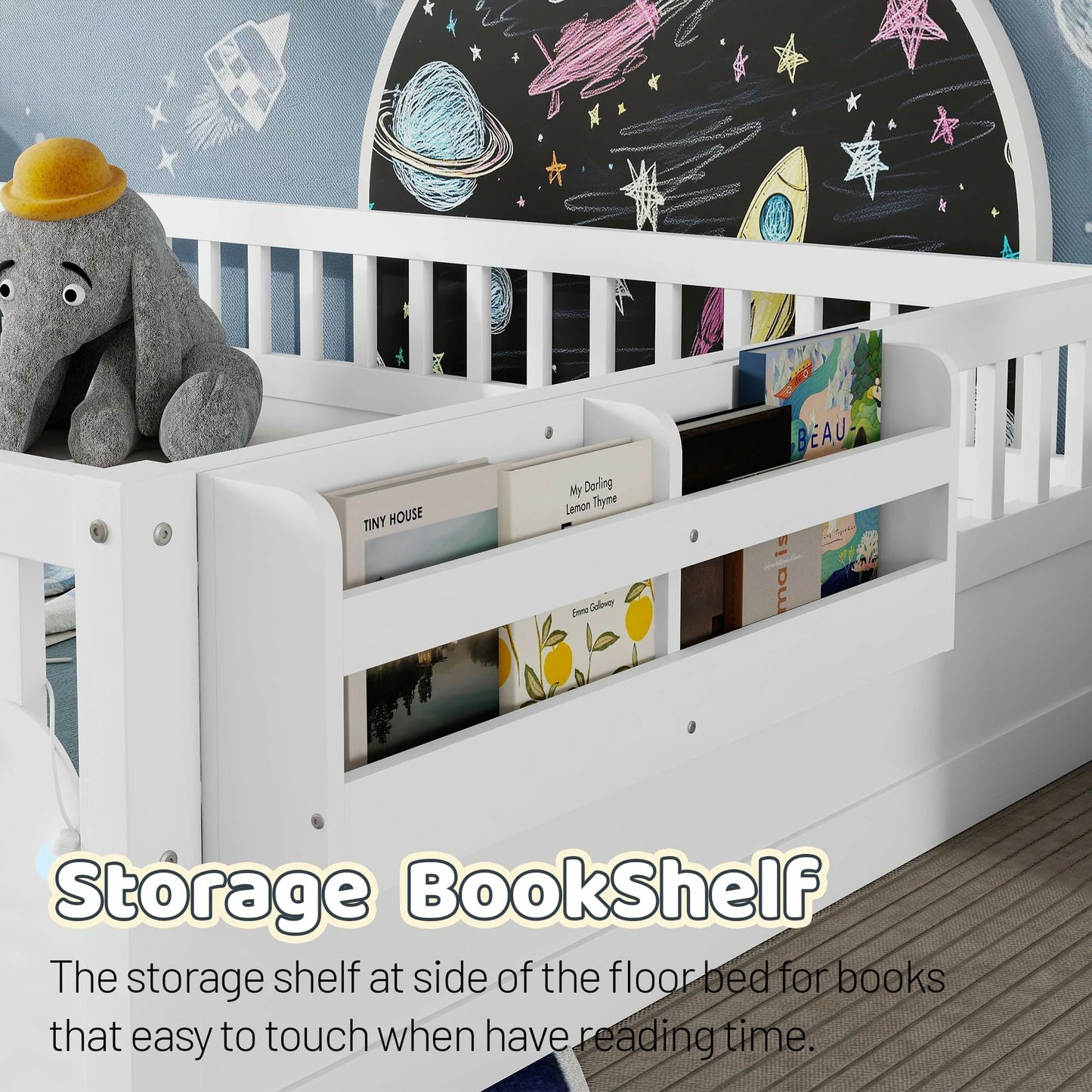 twin-floor-bed-wide-entrance-high-guardrails-safety-for-toddlers