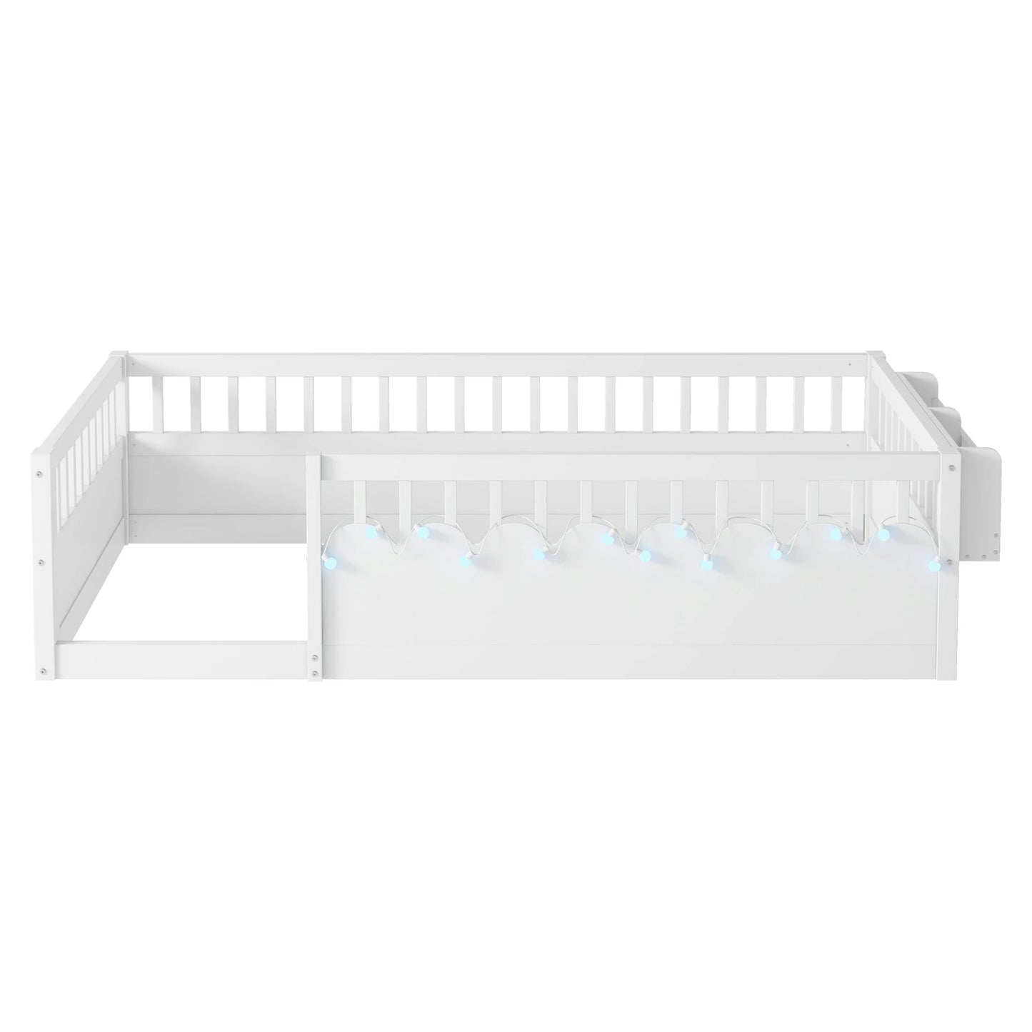 twin-size-montessori-floor-bed-frame-with-high-rails-no-slats