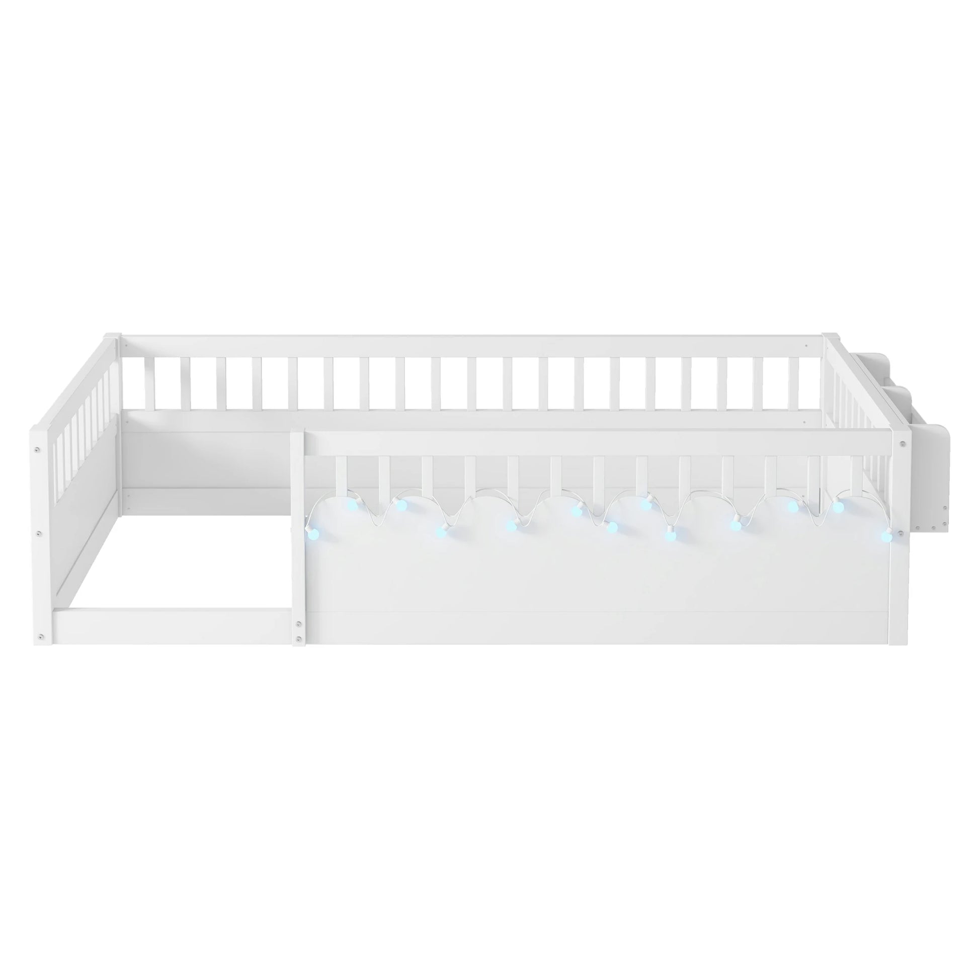 twin-size-montessori-floor-bed-frame-with-high-rails-no-slats