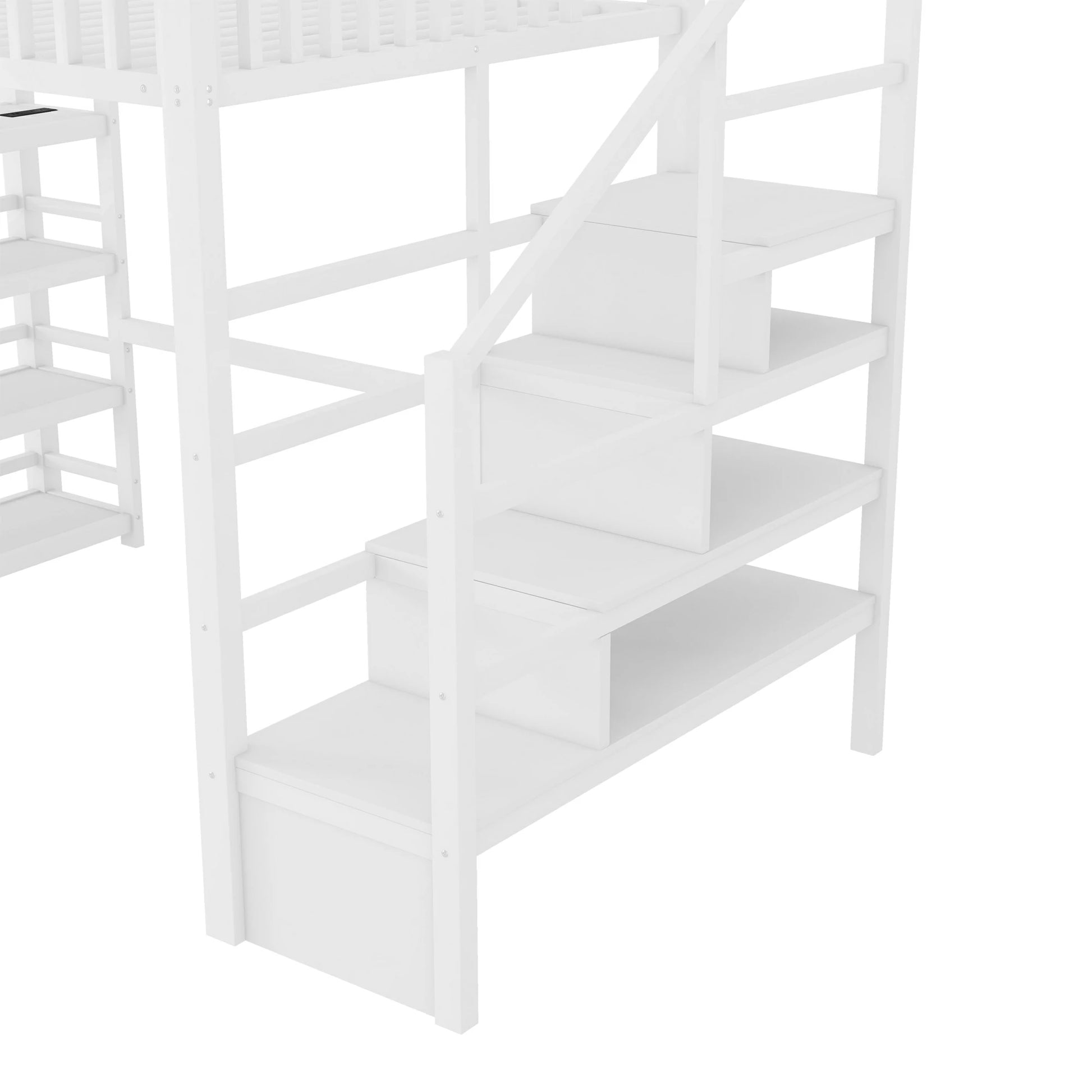 white-metal-loft-bed-staircase-storage-steps