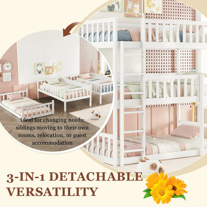 white-triple-bunk-bed-3-in-1-detachable-design