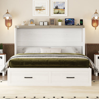 whitemurphycabinetbedopenqueensizespacesavingbed